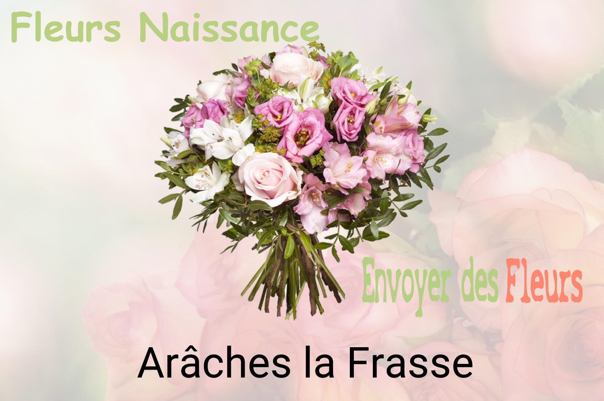 Bouquet de fleurs de naissance livré à Arâches-la-Frasse