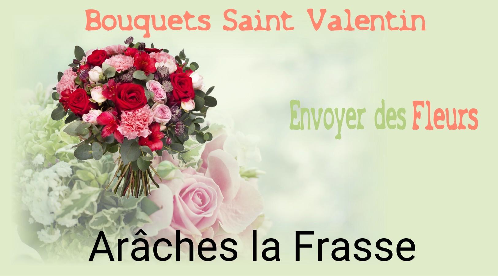 Roses de Saint-Valentin livrées à Arâches-la-Frasse